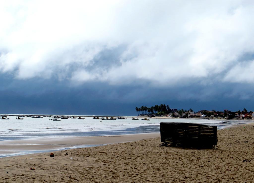 Pousada Na Beira Do Mar Баія-да-Трайсан Екстер'єр фото